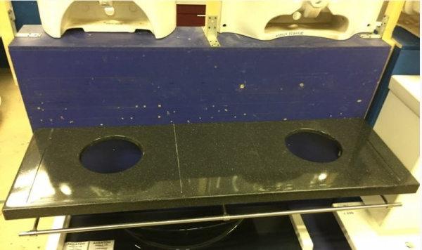 Столешница Акватон КВАДРО-ДУЭТ 1A703233KV130