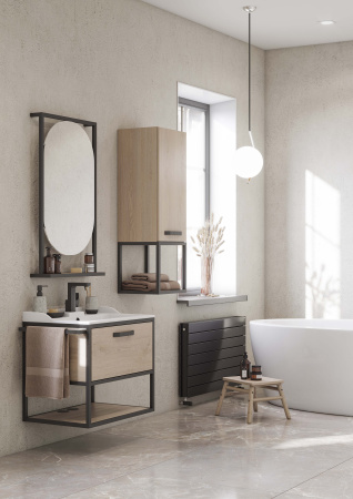 Тумба под раковину Aquaton Лофт Фабрик 65 1A242301LTDU0