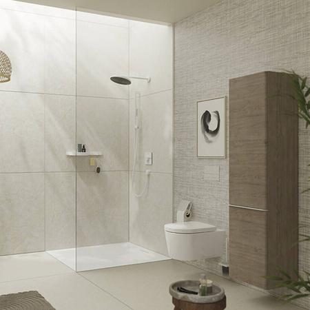 Штанга для аксессуаров 70 см Hansgrohe WallStoris 27904700 белый матовый