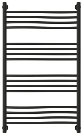 Полотенцесушитель Водяной Сунержа Флюид + (100х60) Матовый Черный 31-0222-1060