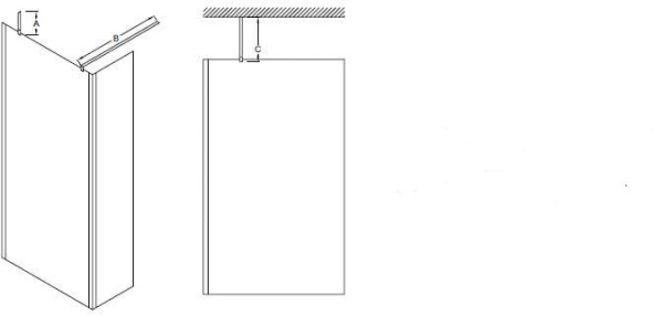 Кронштейн для душевого ограждения Jacob Delafon E22BF45-GA