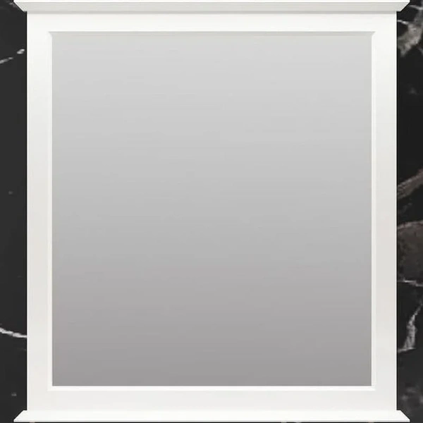 Зеркало Opadiris Кантара 85 00-00004016  белый матовый