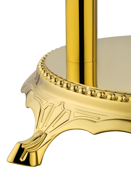 Смеситель для ванны напольного монтажа WONZON & WOGHAND RETRO, глянцевое золото WW-88649020-PG