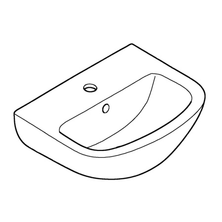 Раковина подвесная (45х35) Grohe Bau Ceramic 39424 000 (39424000)