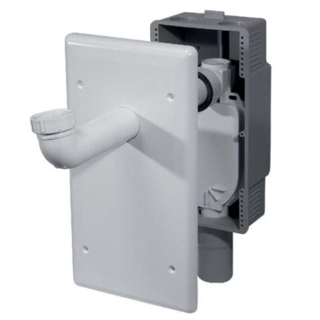 Комплект внутристенного сифона для раковины Geberit, альпийский белый 151.120.11.1