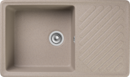 Кухонная мойка GranFest Quartz 53, 53 песочный