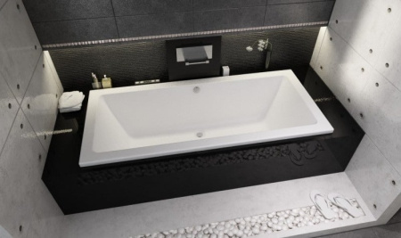 Ванна акриловая RIHO Lusso (180x90) B026001005 без гидромассажа