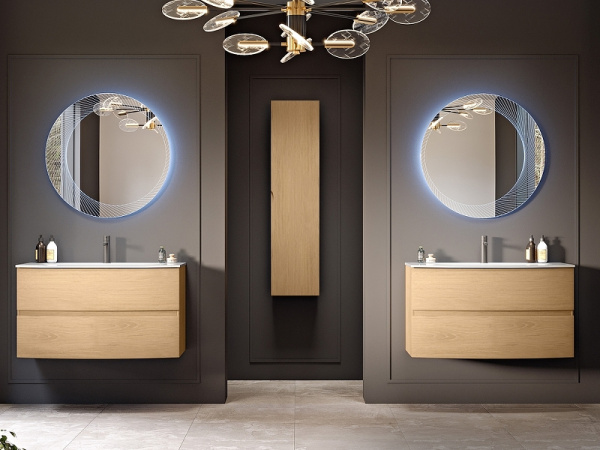 Зеркало с подсветкой (80х80) Cezares 45053