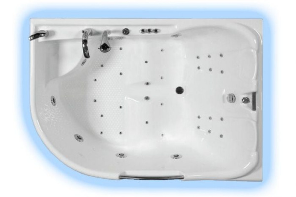 Акриловая ванна Triton РЕСПЕКТ 180x130 левая