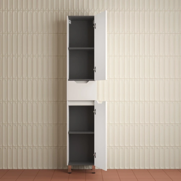 Пенал напольный R Style Line Остин ЛС-00002411 белый матовый