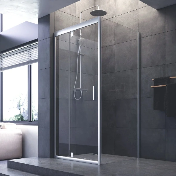 Душевой уголок (90х90) Am.Pm Gem W90G-404-9090-MT хром