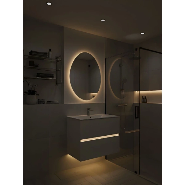 Зеркало с подсветкой Art&Max Como AM-Com-700-1000-DS-F