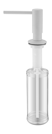 Дозатор для жидкого мыла Paulmark  Decus D004-431 белый матовый