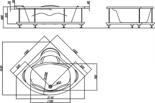 Ванна Kolpa San Loco 150