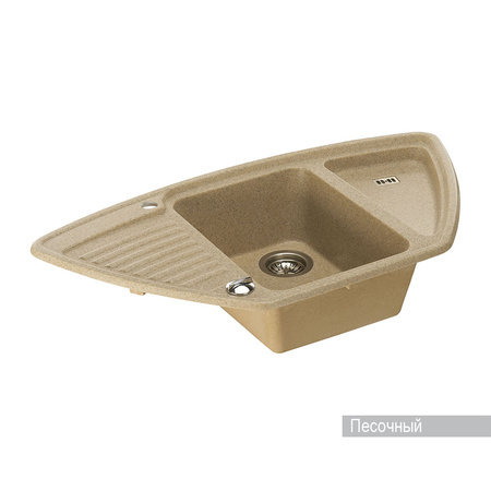 Кухонная мойка Aquaton Лория 1A715032LR220 песочный