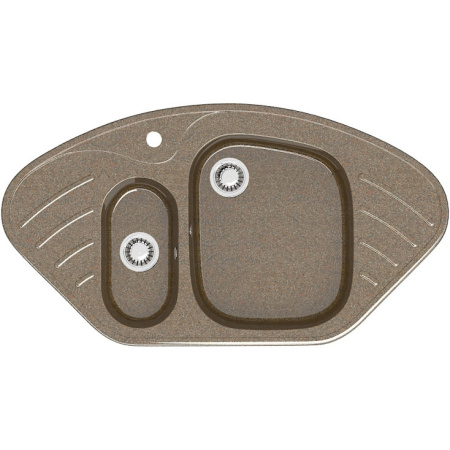 Кухонная мойка Marrbaxx Аделис Z23 Z023Q009 коричневый