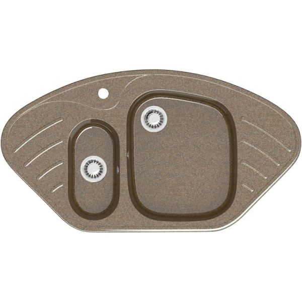 Кухонная мойка Marrbaxx Аделис Z23 Z023Q009 коричневый