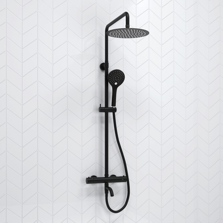 Душевая система WasserKRAFT A288.258.078.BM Thermo