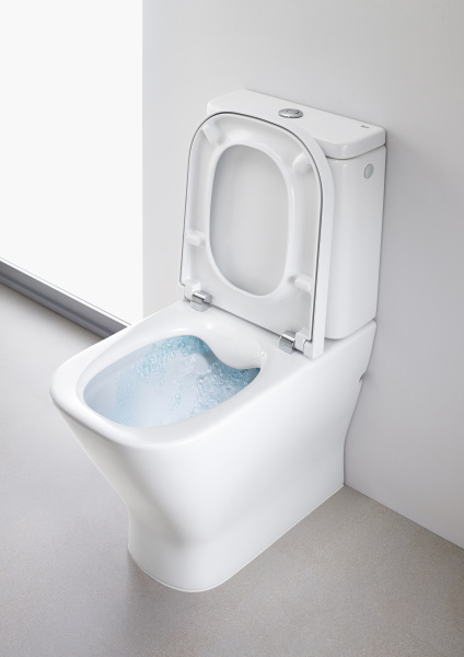 Унитаз напольный безобоковый Roca The Gap  Rimless 34273700H