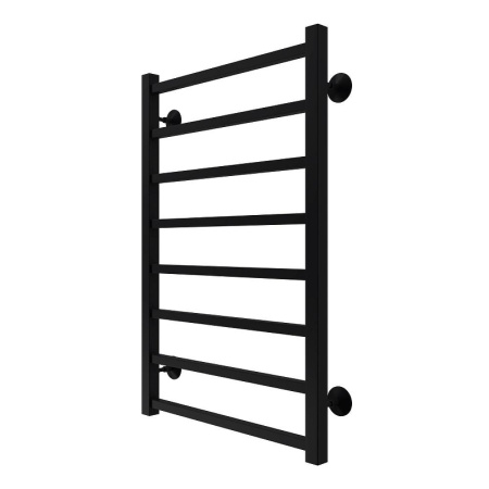Полотенцесушитель водяной (50х80) П8 Terminus Аврора (500х800) 4670078544780 черный матовый