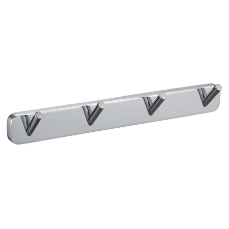 Вешалка с 4 крючками для ванной WONZON & WOGHAND STILL, хром WW-6645