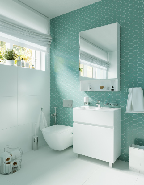 Зеркало-шкаф (60х90) 1Marka  Mira 60 У83225