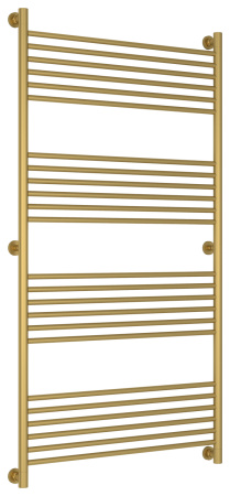Полотенцесушитель Водяной Прямая Сунержа Богема + (150х80) Матовое Золото 032-0220-1580
