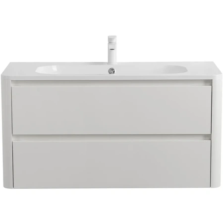 Тумба под раковину Cezares RELAX-1000-2C-SO-BL Bianco Lucido