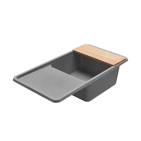 Кухонная мойка Aquaton Беллис 97 1A725132BS230 серый