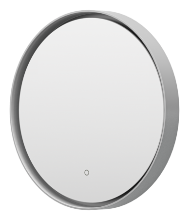 Зеркало (60х60)  Brevita Pluto  PLU-Nim6-060-platinum