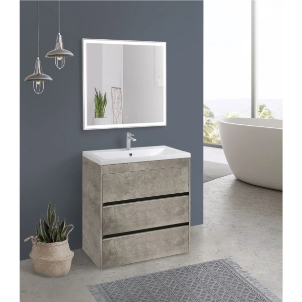 База под раковину Art&max FAMILY-580-3C-PIA-CV Cemento Veneto