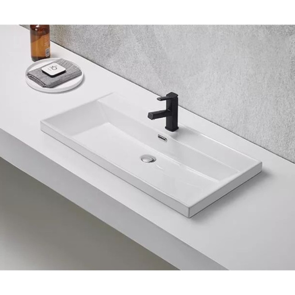 Раковина встраиваемая сверху (81х46,5) Gid 5580s