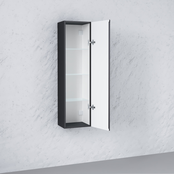 Пенал RAVAL Facet 120 подвесной Антрацит Fac.04.120/P/A/RL