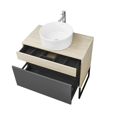 Тумба под раковину Aquaton Лофт Урбан 80 1A247601LQX60