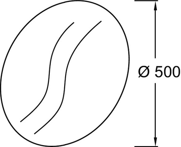 Зеркало Jacob Delafon Odeon Rive Gauche EB1143-NF 