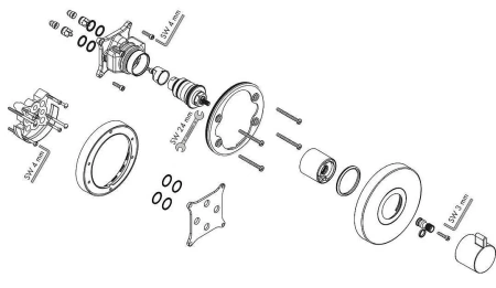 Термостат центральный Hansgrohe ShowerSelect 15741000