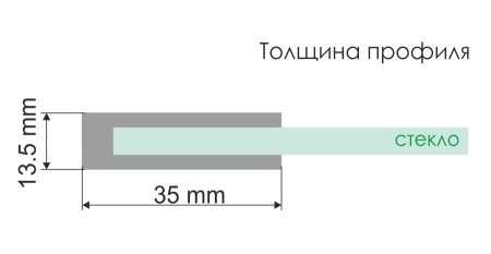 Душевая перегородка (120х200) WasserKRAFT Abens 20W40