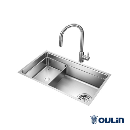 Кухонная мойка (76Х45)  Oulin OL-EH201M