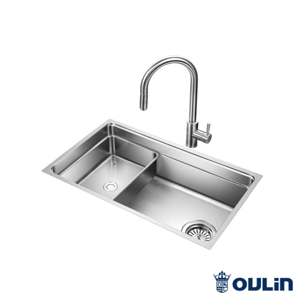 Кухонная мойка (76Х45)  Oulin OL-EH201M