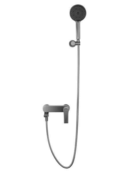 Смеситель для ванны с душем WONZON & WOGHAND BRILLIANT, темный графит WW-88037079-BGM Смеситель для ванны с душем WONZON & WOGHAND BRILLIANT, темный графит WW-88037079-BGM