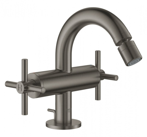 Смеситель для биде Grohe Atrio New 24027 AL3 (24027AL3) темный графит матовый Смеситель для биде Grohe Atrio New 24027 AL3 (24027AL3) темный графит матовый
