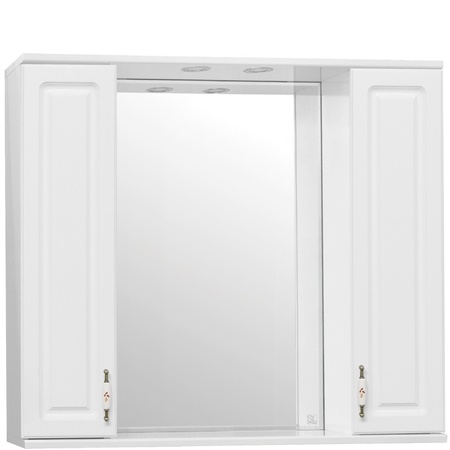Зеркало-шкаф Style Line Олеандр-2 90 (90x83) ЛС-00000242 белый