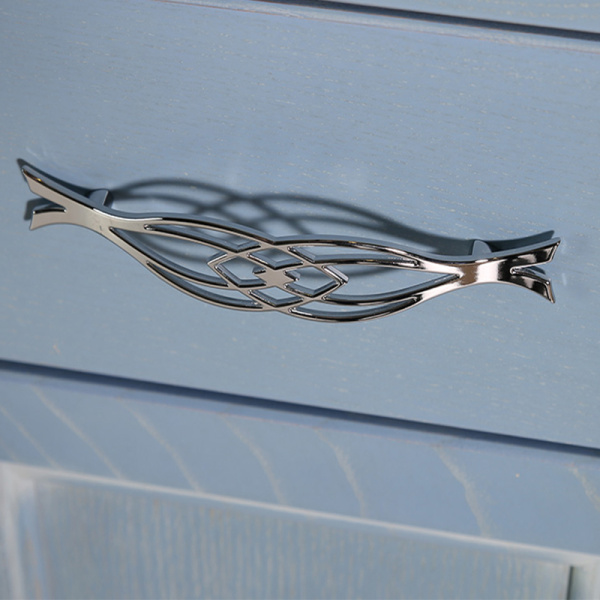 Тумба под раковину ASB-Woodline   Модерн 85 11247 (голубой)