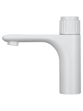 Смеситель для раковины WONZON & WOGHAND CLICK, белый матовый WW-A40412-MW