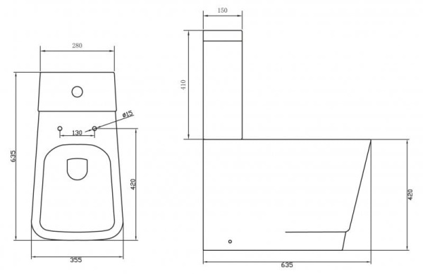 Бачок для унитаза BelBagno Romina BB121T Бачок для унитаза BelBagno Romina BB121T