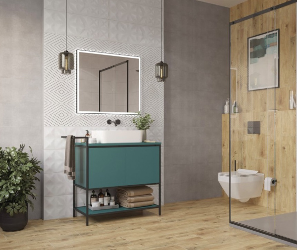 Подвесной унитаз безободковый Cersanit CREA SQUARE Clean On DPL EO slim 63115