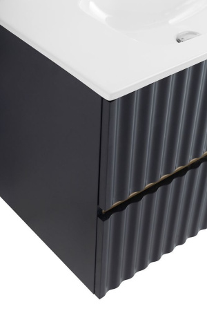 База под раковину Art&Max Еlegant AM-ELEGANT-900-2C-SO-GM-LED Серый матовый