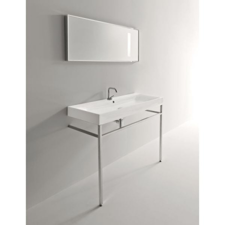 Раковина подвесная (120х45) Kerasan Cento 353401*1 белый