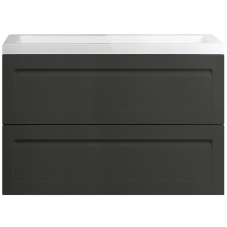 База под раковину напольная Art&max AM-Platino-900-2C-SO-GM-Cer Серый