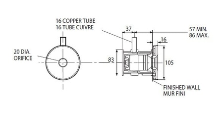 Смеситель Jacob Delafon Pop Laminar EB408-NF